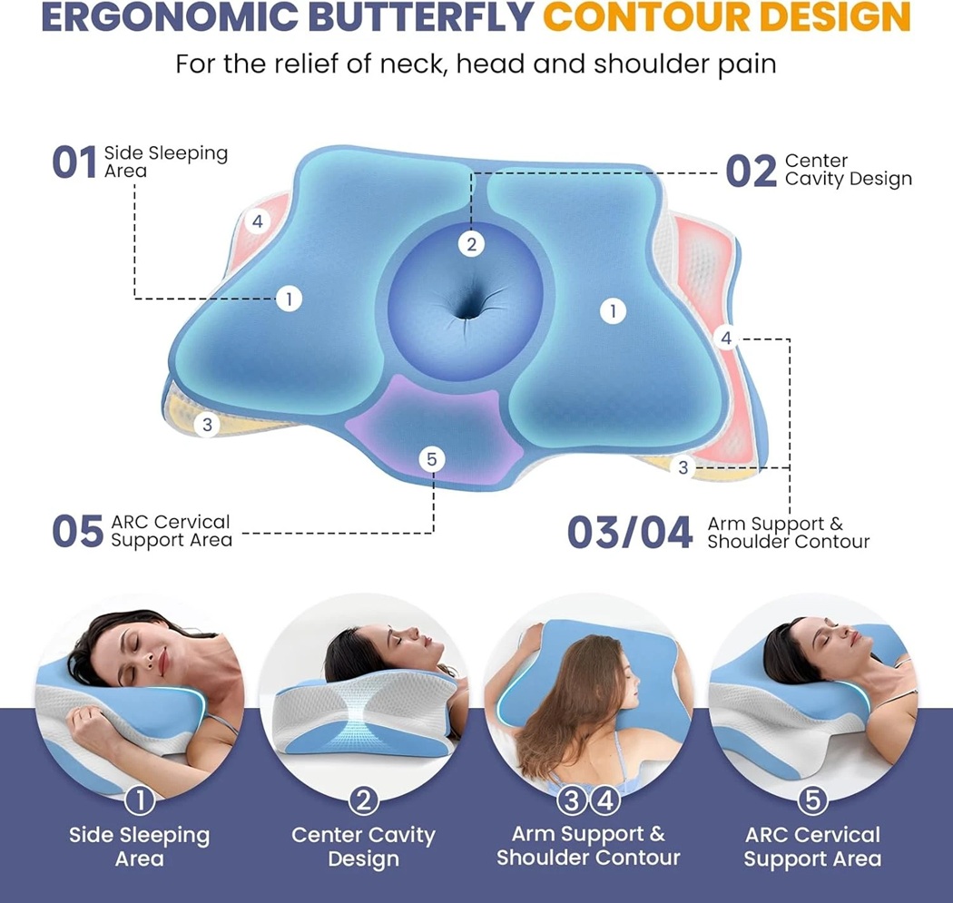 JINXIA Memory Foam Pillow