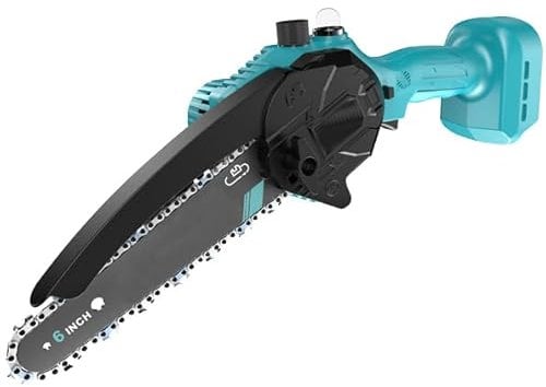 SINPY Mini Chainsaw Cordless 6-Inch Portable Electric Chainsaw