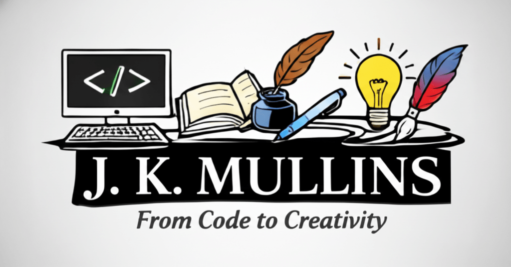 J K Mullins - From Code to Creativity. Author website link.