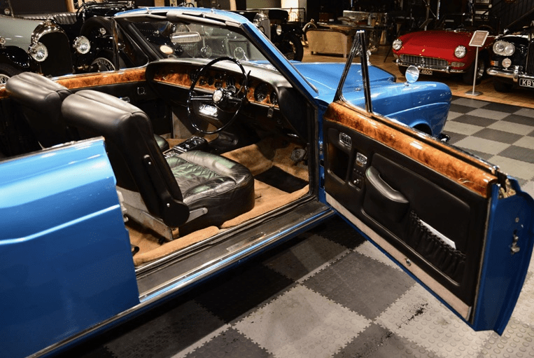 1970 Silver Shadow Mulliner Park Ward Drophead Coupe, interior