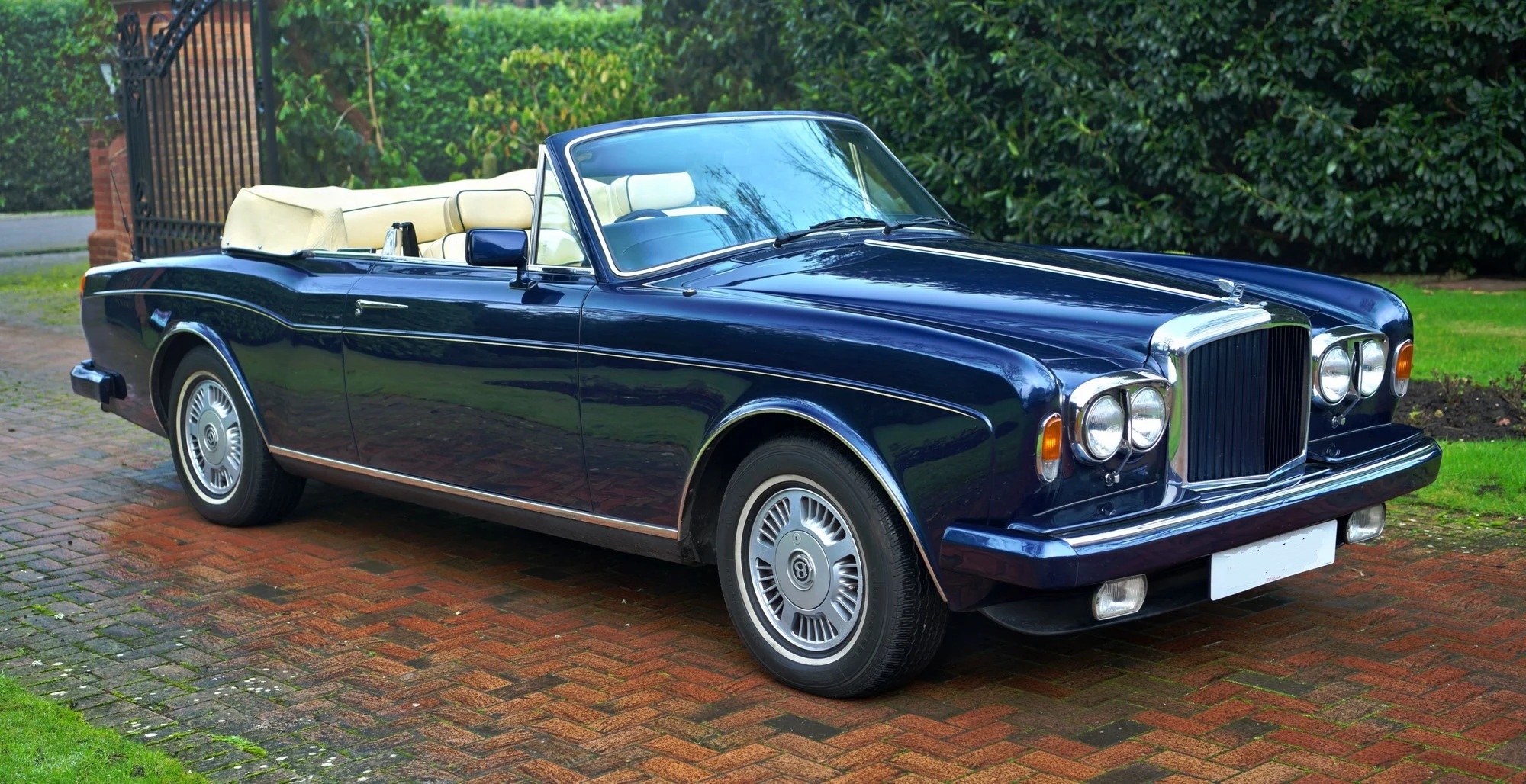 1985 Bentley Continental, front and side