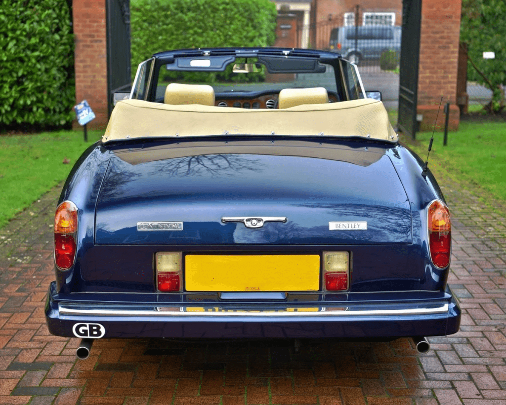 1985 Bentley Continental, rear