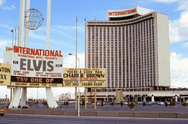 The International Hotel, Las Vegas.