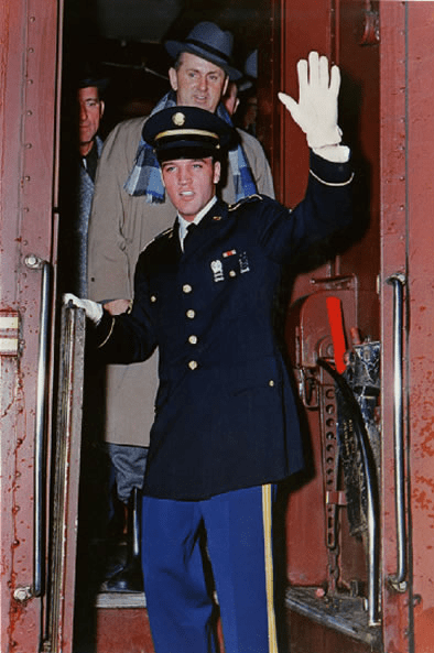 Memphis Union Station, with Colonel Parker, March 7, 1960.