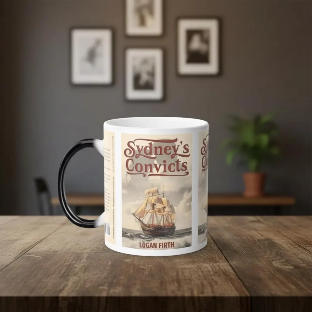 Shop My Etsy - Logan Firth Author - Sydney's Convicts Mug