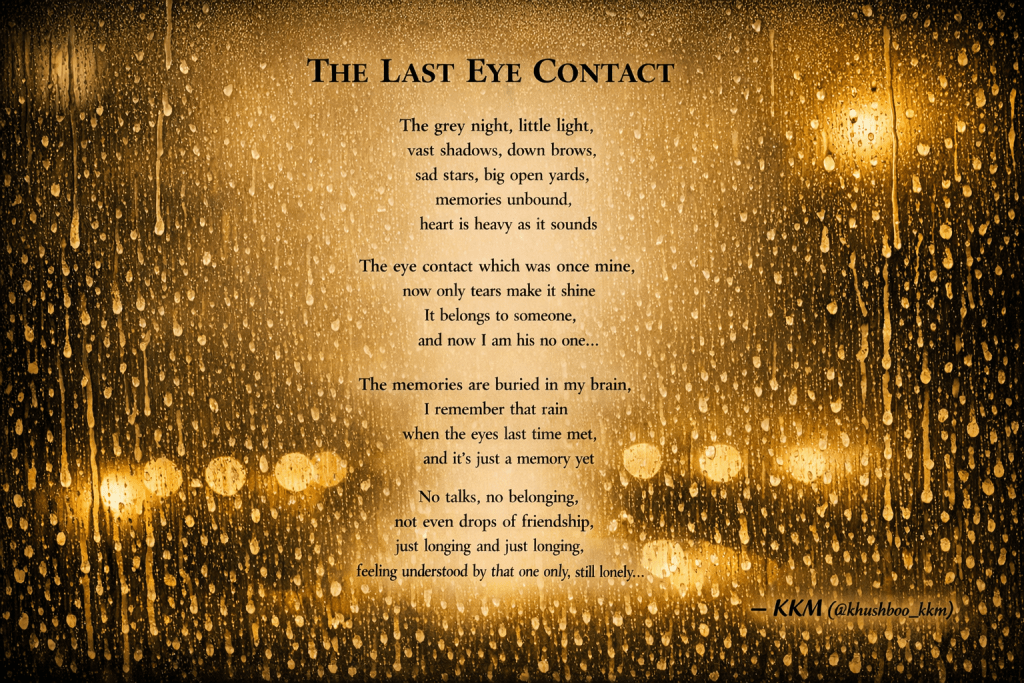 Compra mis diseños en Etsy - The Last Eye Contact Wall Canvas Art