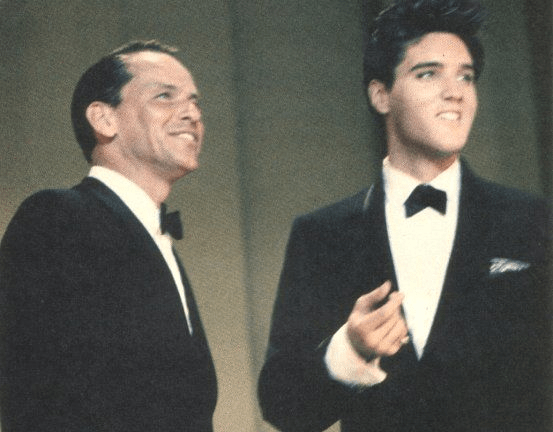 Welcome Home Elvis. Elvis duets with Frank Sinatra, March 26, 1960.