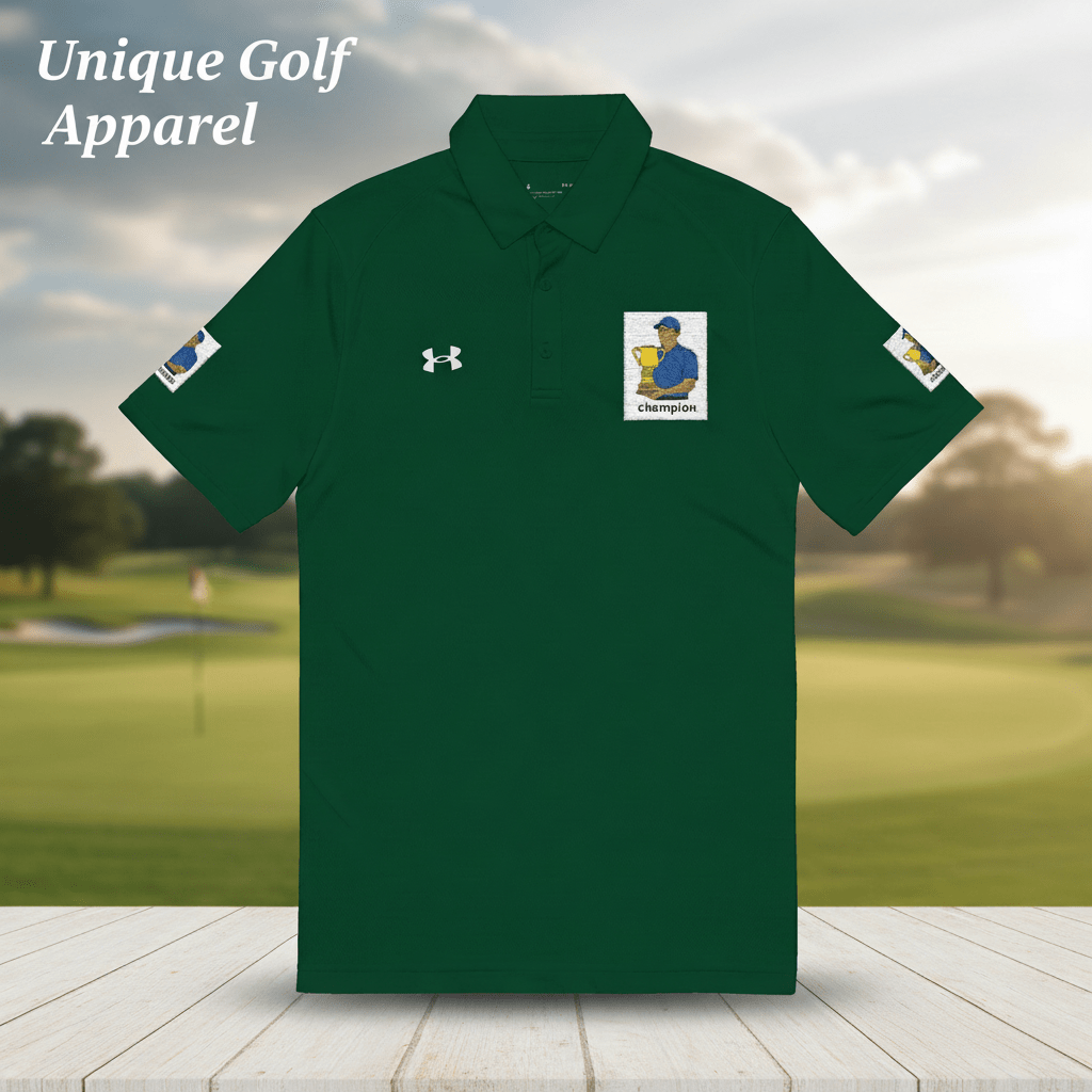 Polo de golf vert - Passions sportives