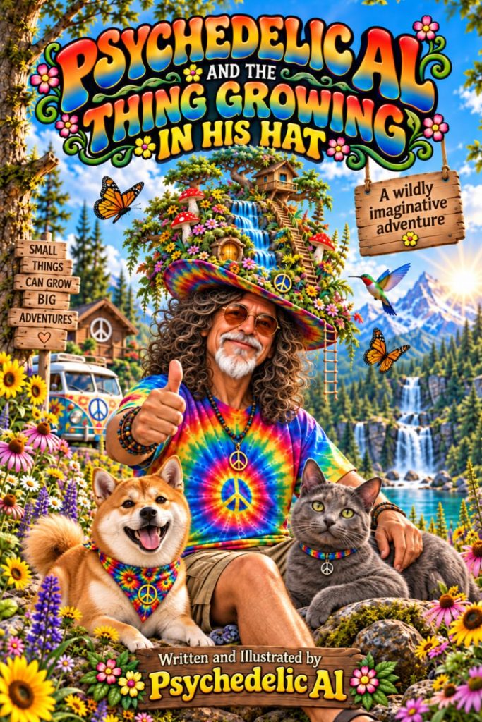 Psychedelic Al And The Thing Growing In His Hat, by Psychedelic Al